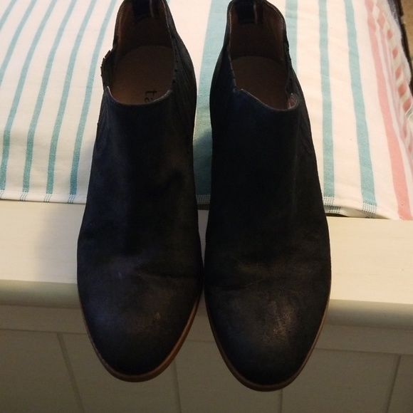 Tommy Hilfiger black ankle boots size 10 - Picture 2 of 7